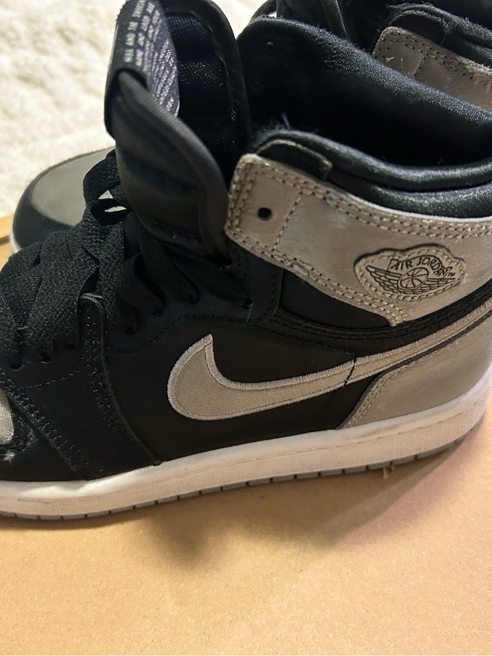 Nike Kids Air Jordan 1 High - Black and Silver